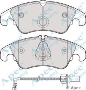 APEC BRAKING pad1886 -  Комплект тормозных колодок, дисковый тормоз